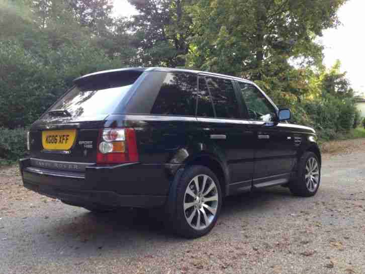 2006 Land Rover Range Rover HSE Sport TDV6 Black