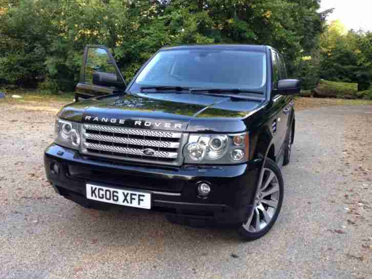 2006 Land Rover Range Rover HSE Sport TDV6 Black