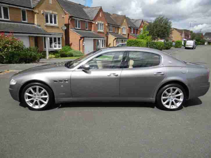 2006 MASERATI QUATTROPORTE 4.2 v8 PADDLE SHIFT AUTO AB4 S-A GREY