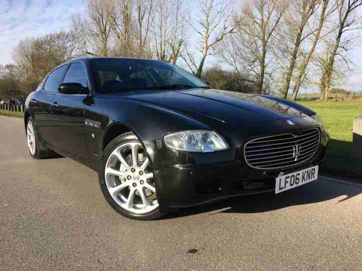 2006 MASERATI QUATTROPORTE AB4 S-A BLACK - DEMO + ONE OWNER