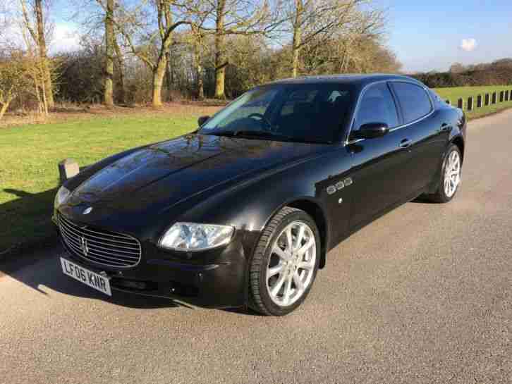 2006 MASERATI QUATTROPORTE AB4 S-A BLACK - DEMO + ONE OWNER