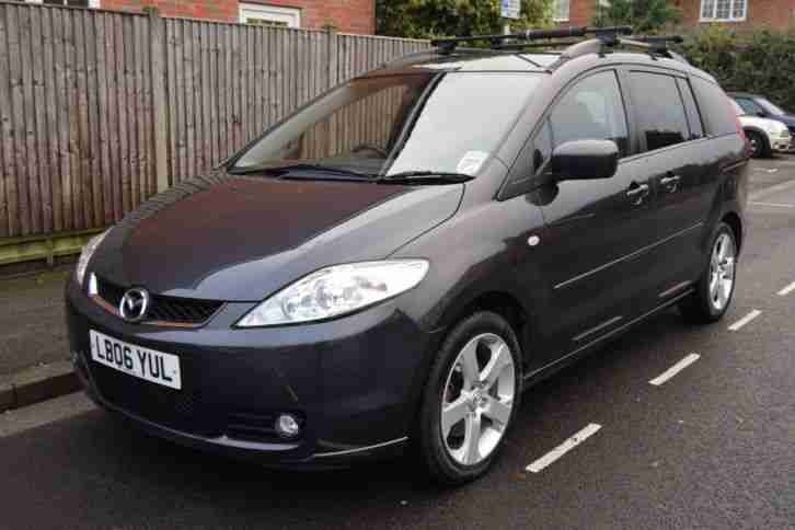 2006 MAZDA 5 SPORT GREY 2L Petrol manual with sat-nav