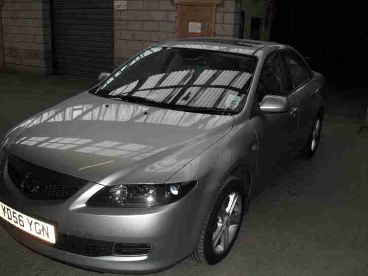 2006 MAZDA 6 TS2 D SILVER DIESEL 1998cc MOT 8/15, FSH, 56K ~ SPARES OR REPAIRS