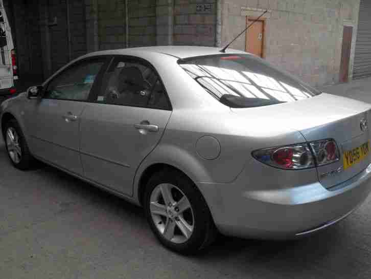 2006 MAZDA 6 TS2 D SILVER DIESEL 1998cc MOT 8/15, FSH, 56K ~ SPARES OR REPAIRS