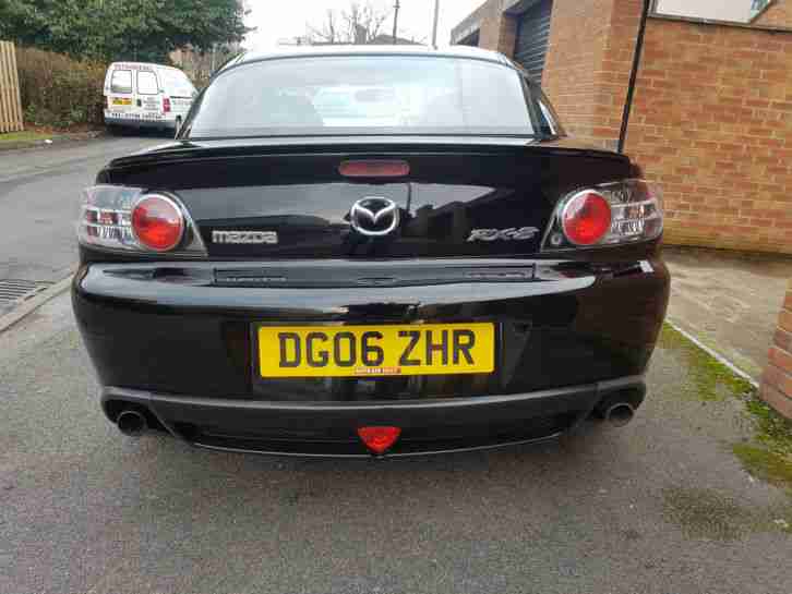 2006 MAZDA RX-8 231 PS BLACK LOW MILES 40K NO PROBLEMS STARTING