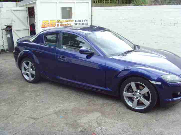 2006 MAZDA RX-8 231 PS BLUE 2 OWNERS FROM NEW