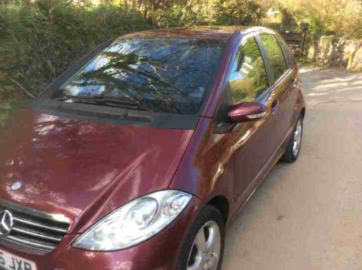 2006 MERCEDES A150 AVANTGARDE SE RED