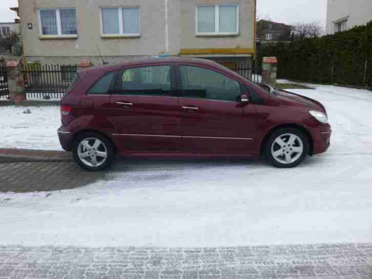 2006 MERCEDES B150 SE RED LPG conversion