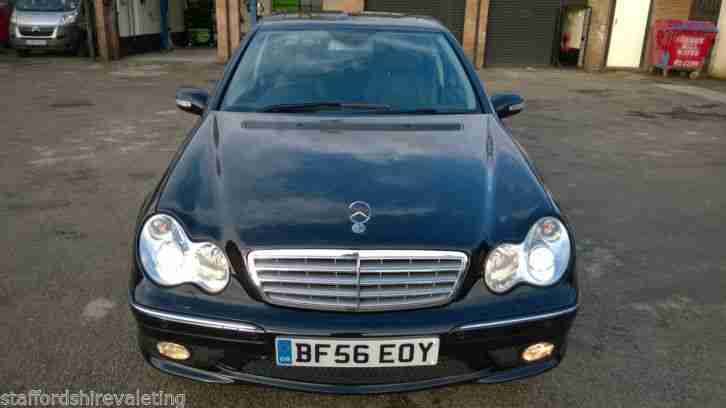 2006 MERCEDES C320 CDI SPORT EDITION AUTO. 66K. FSH. EXCEPTIONAL. HUGE SPEC'
