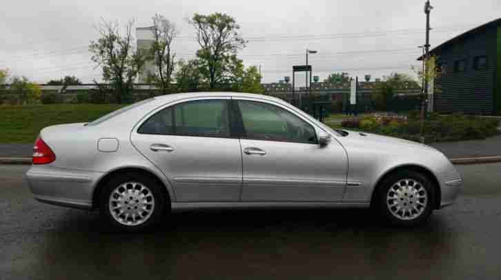 2006 MERCEDES E220 CDI ELEGANCE AUTO SILVER**97000 MILES**FSH**