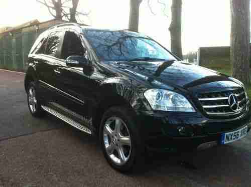 2006 MERCEDES ML 320 CDI SPORT A BLACK