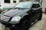 2006 MERCEDES ML 500 SPORT AUTO BLACK LPG