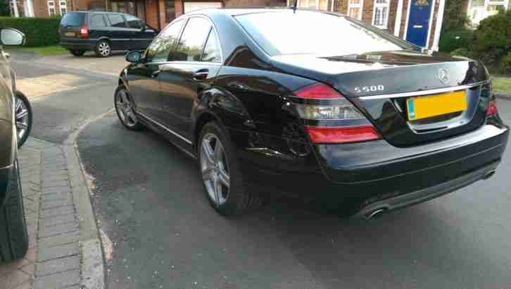 2006 MERCEDES S500 AUTO BLACK
