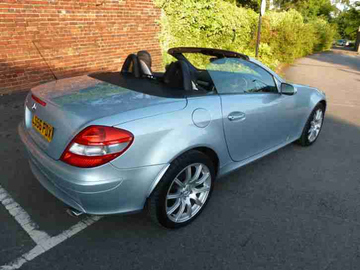 2006 MERCEDES SLK280 AUTO SILVER 7 SPEED TIP