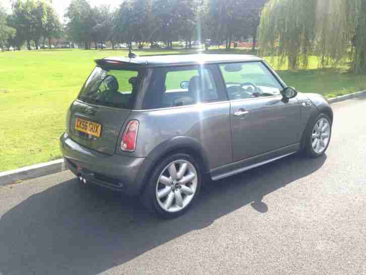 2006 MINI COOPER S GREY - 61,000 MILES - SAT NAV - HALF LEATHER - FULLY LOADED