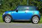 2006 COOPER S LASER BLUE Hatchback R56