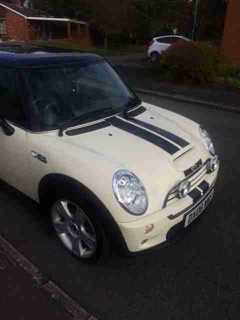 2006 MINI COOPER S WHITE