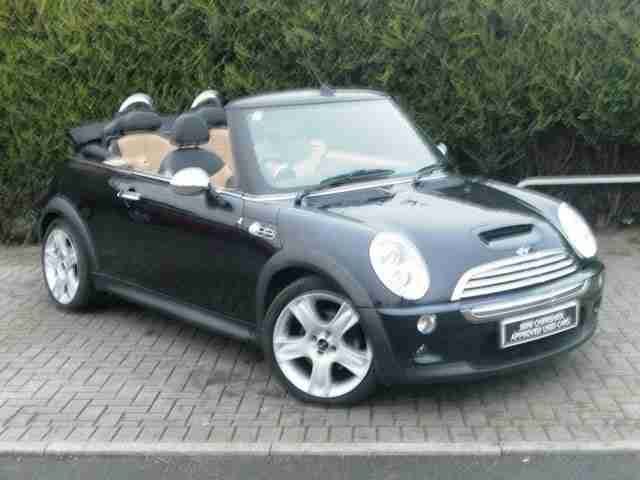 2006 MINI Convertible Cooper S Conv 1.6 4-Cyl 16V Petrol Black Manual