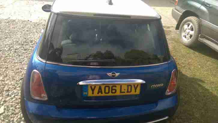 2006 MINI MINI COOPER BLUE