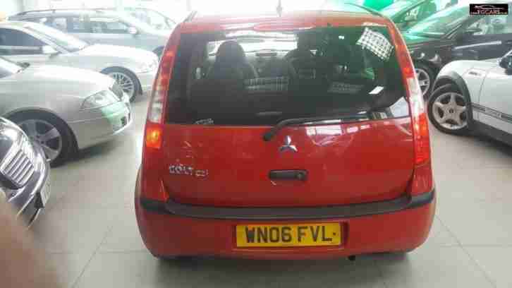 2006 MITSUBISHI COLT CZ1 Red Manual Petrol