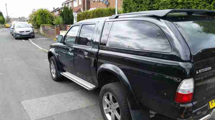 2006 MITSUBISHI L200 ANIMAL LWB 4WD BLACK 12 Month MOT Belts changed Carry top