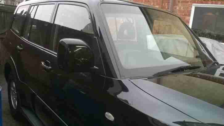 2006 MITSUBISHI SHOGUN FIELD DI-D AUTO BLACK (VERY LOW MILEAGE)