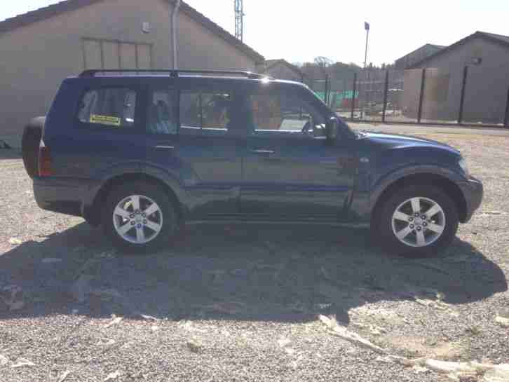 2006 MITSUBISHI SHOGUN FIELD DI-D AUTO BLUE