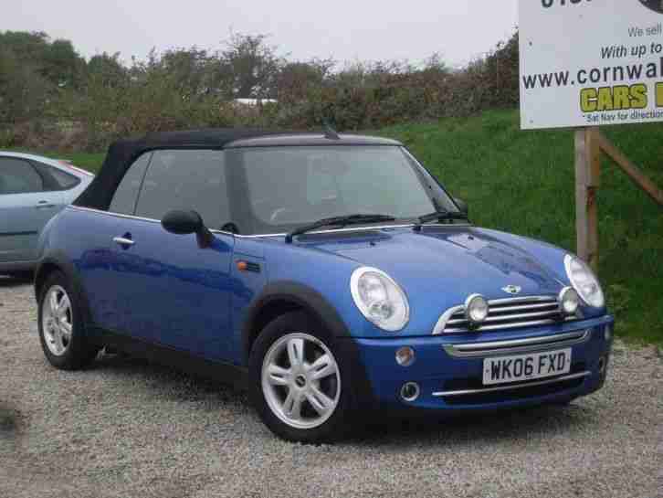 Mini Convertible. Mini car from United Kingdom