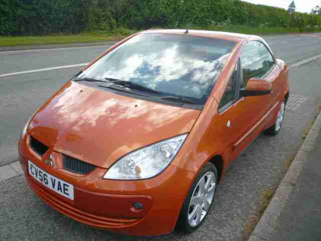 2006 Mitsubishi Colt Cabriolet 1.5 CZC 45688 miles shrewsbury