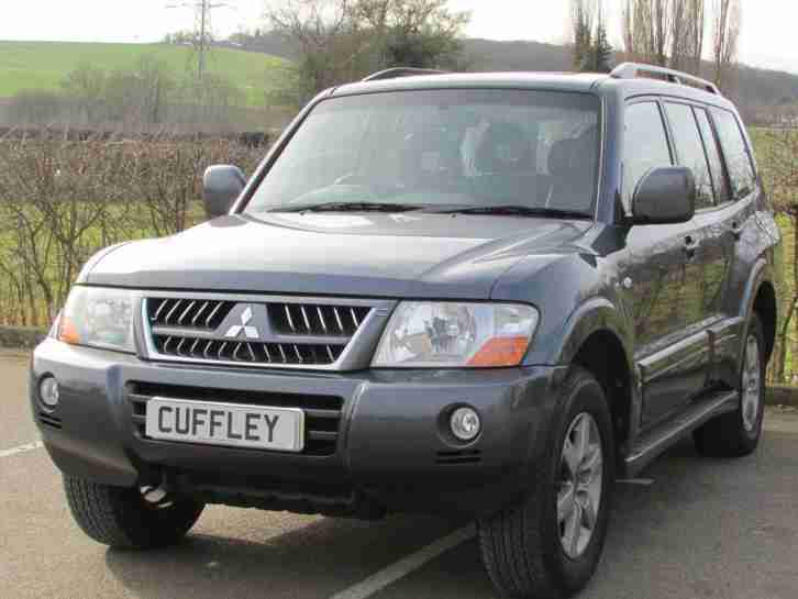 2006 Mitsubishi Shogun LWB SUV 3.2Di D 158 Elegance Auto5 4WD Diesel grey Automa