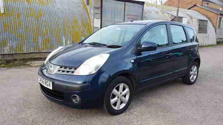 2006 NISSAN NOTE PETROL 1.4 16v SE FULL SERVICE HISTORY LONG MOT ALLOYS GOOD CAR