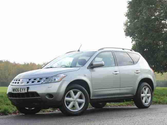 2006 Nissan Murano 3.5 V6 230 4WD Sat Nav Rev Cam Bluetooth Auto Same Private