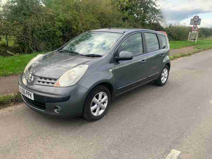 2006 Nissan Note 1.4, FSH, 2 owners. 2 keys.