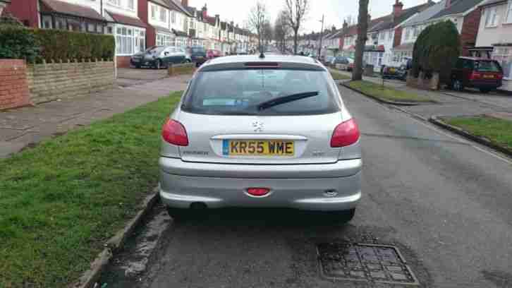 2006 PEUGEOT 206 1.4 5DR VERVE SILVER