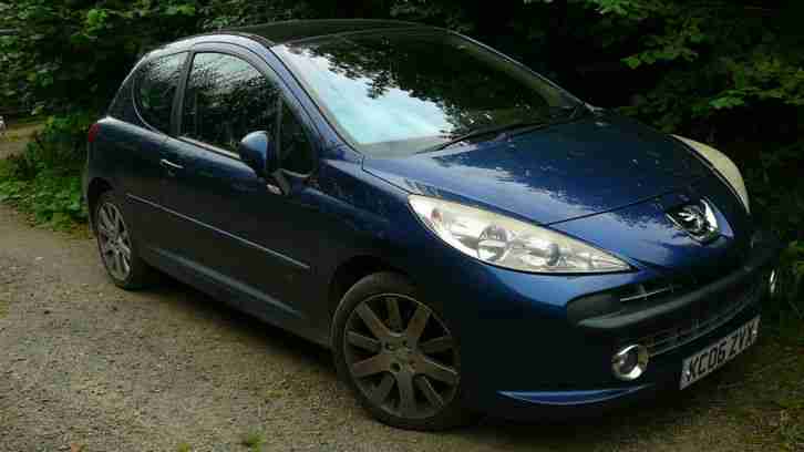 2006 PEUGEOT 207 GT HDI 110 BLUE