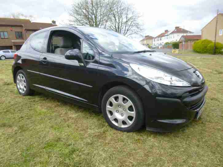 2006 207 URBAN BLACK 1360cc 5 DOOR