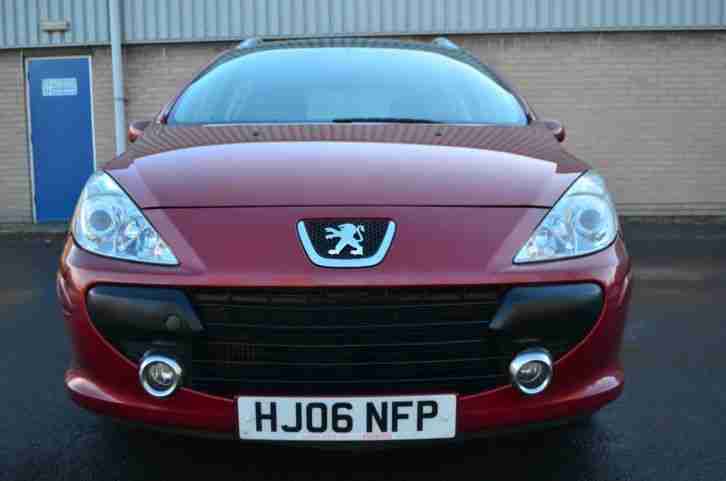 2006 PEUGEOT 307 SW S HDI 110 ESTATE, LONG MOT, PANORAMIC ROOF, MUST SELL