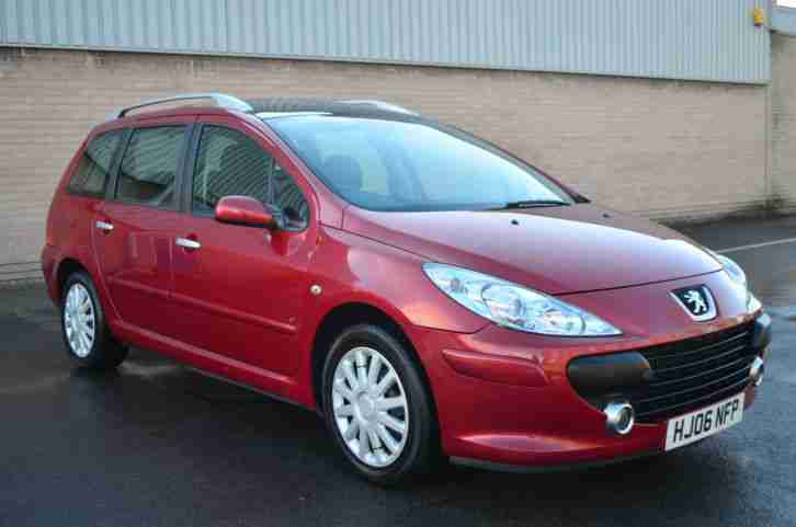 2006 PEUGEOT 307 SW S HDI 110 ESTATE, LONG MOT, PANORAMIC ROOF, MUST SELL