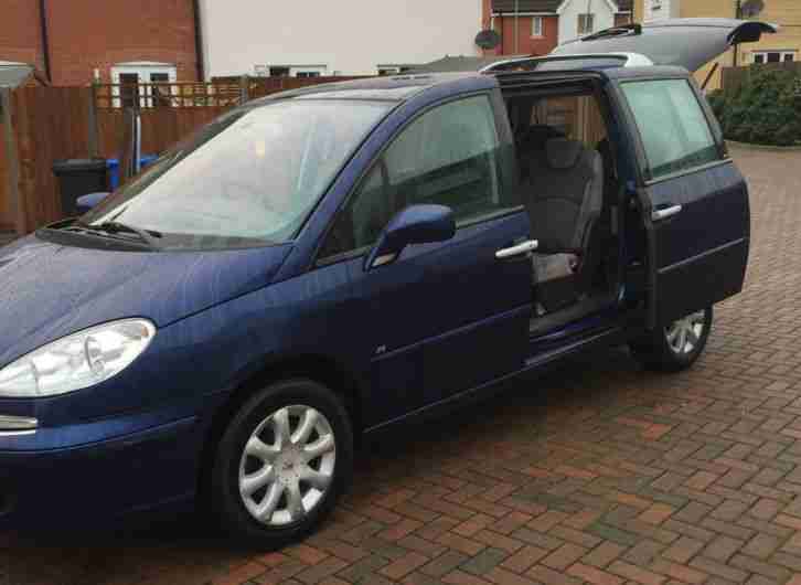 2006 PEUGEOT 807 AUTO DIESEL 7 SEATER SPARES OR REPAIRS