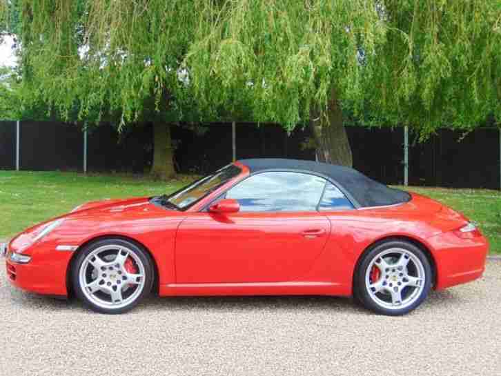 2006 PORSCHE 911 3.8 CARRERA 2 S 2D 355 BHP CONVERTIBLE