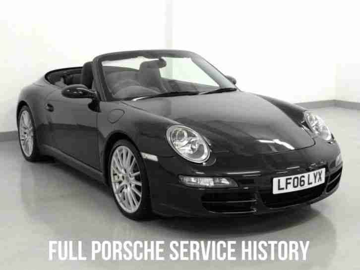 2006 PORSCHE 911 3.8 CARRERA 2 TIPTRONIC S CONVERTIBLE PETROL