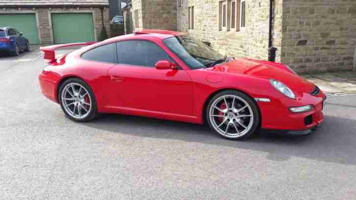 2006 PORSCHE 911 997 CARRERA 2S 3.8 FACTORY GT3 AERO GUARDS RED MANUAL
