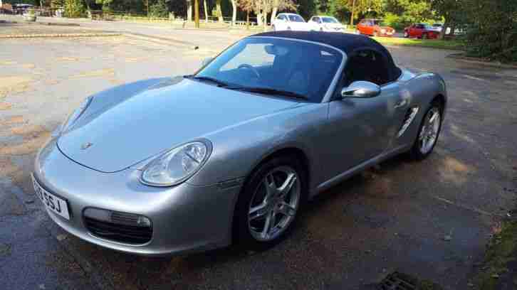 2006 BOXSTER 2.7 FSH MANUAL SILVER