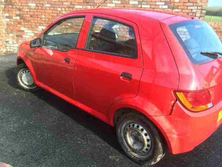 2006 PROTON SAVVY STREET RED , grate first car