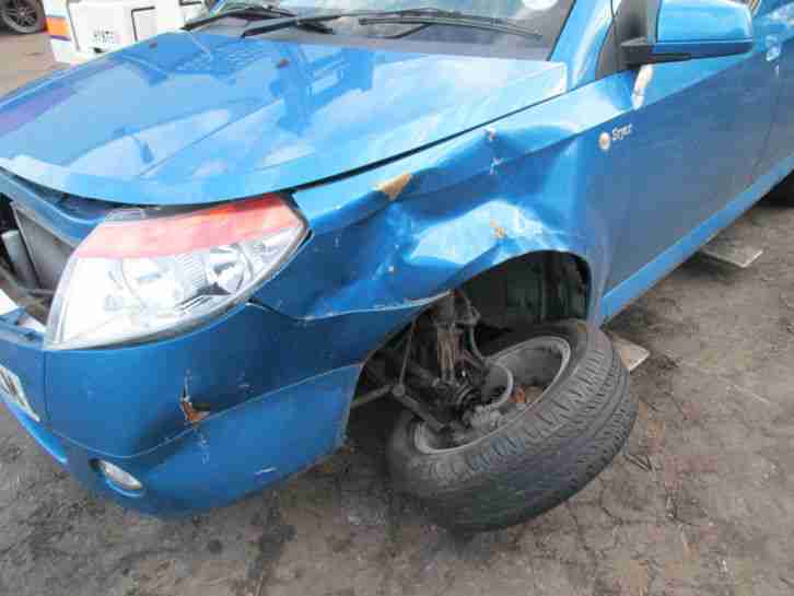 2006 PROTON SAVVY STYLE BLUE accident damaged