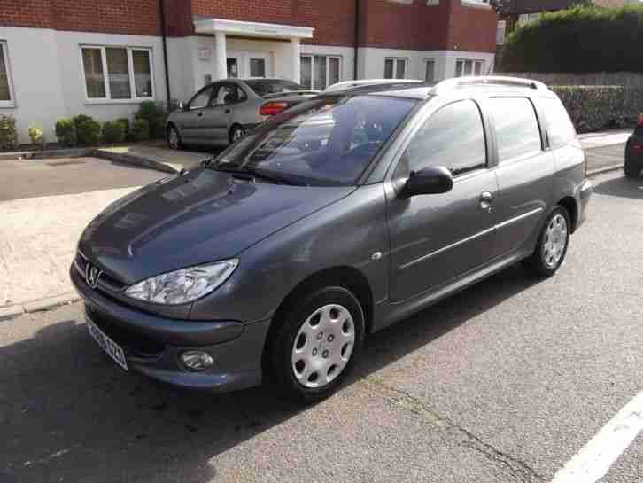2006 Peugeot 206 SW estate left hand drive lhd UK registration