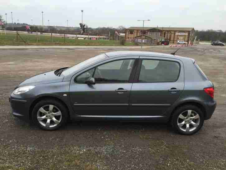 2006 Peugeot 307 1.6L HDI SE 90BHP - 5 Door Hatchback In Metallic Grey 99K Miles