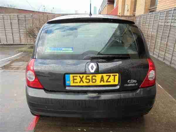 2006 RENAULT CLIO CAMPUS SPORT BLACK