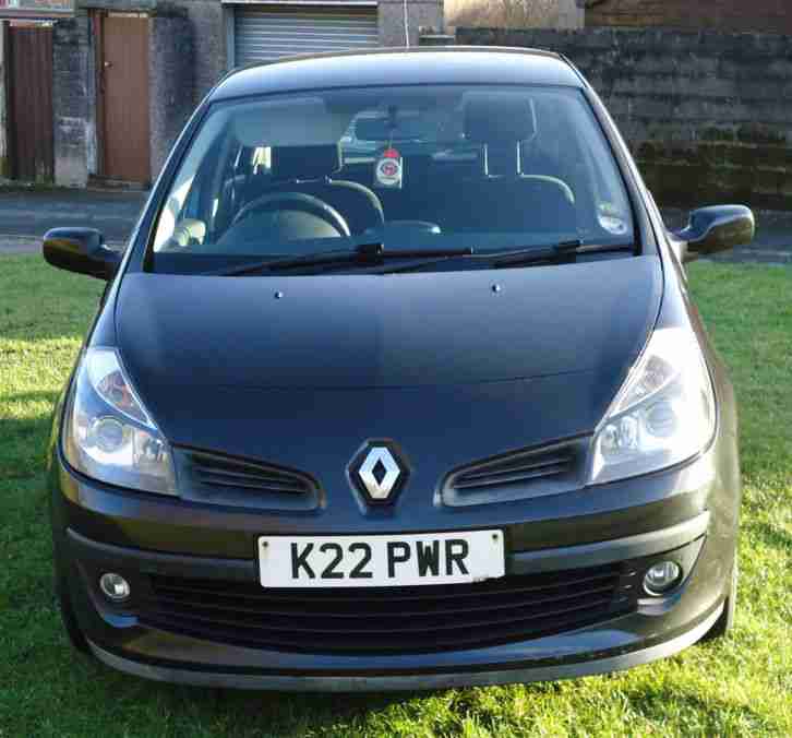 2006 RENAULT CLIO DYNAMIQUE BLACK