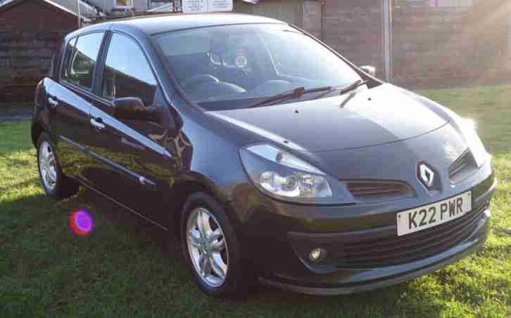 2006 RENAULT CLIO DYNAMIQUE BLACK